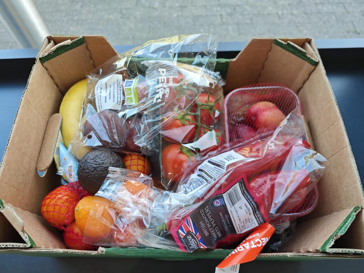 Love a Lidl £1.50 fruit & veg box