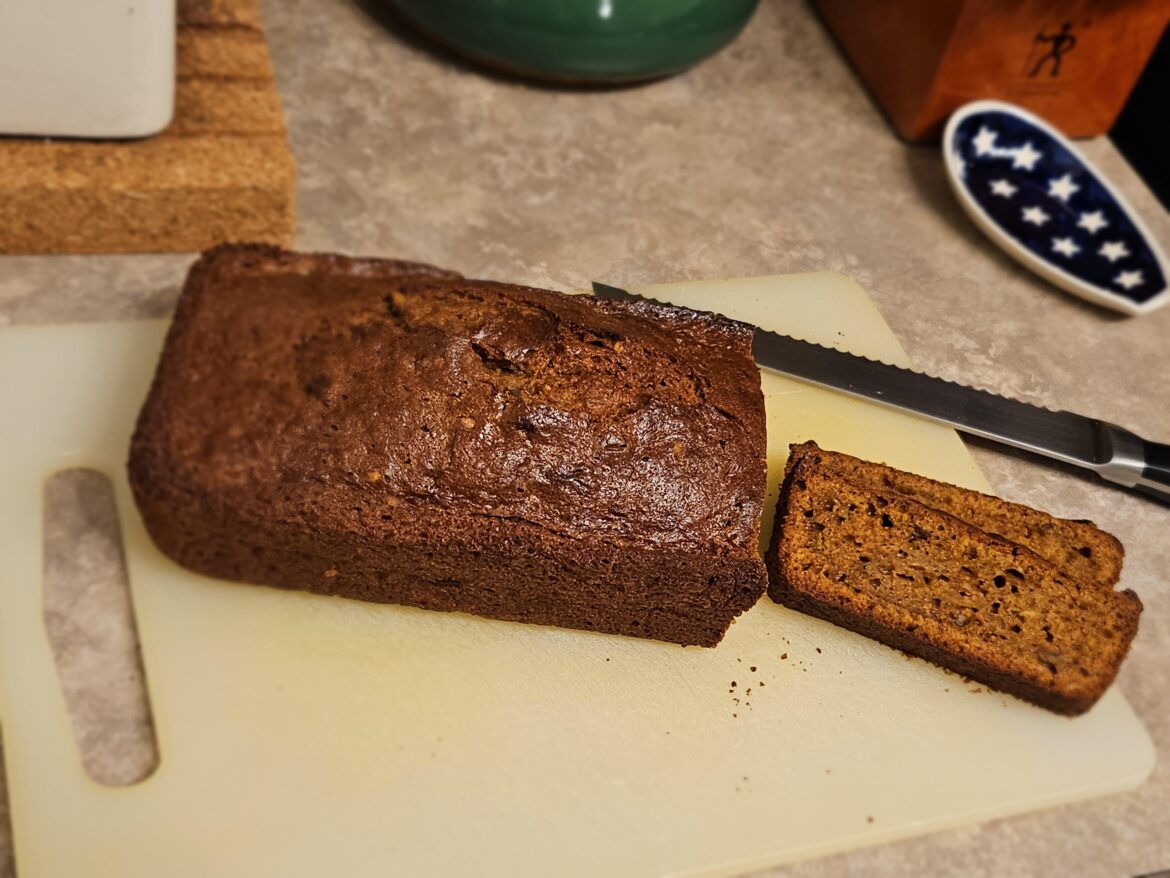 Wife made Pumpkin Zucchini Bread