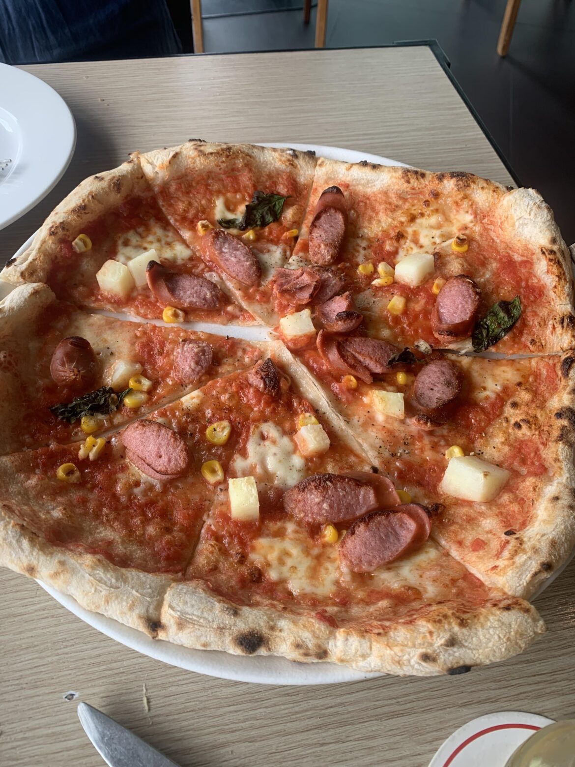This is not what I meant when ordering a sausage pizza