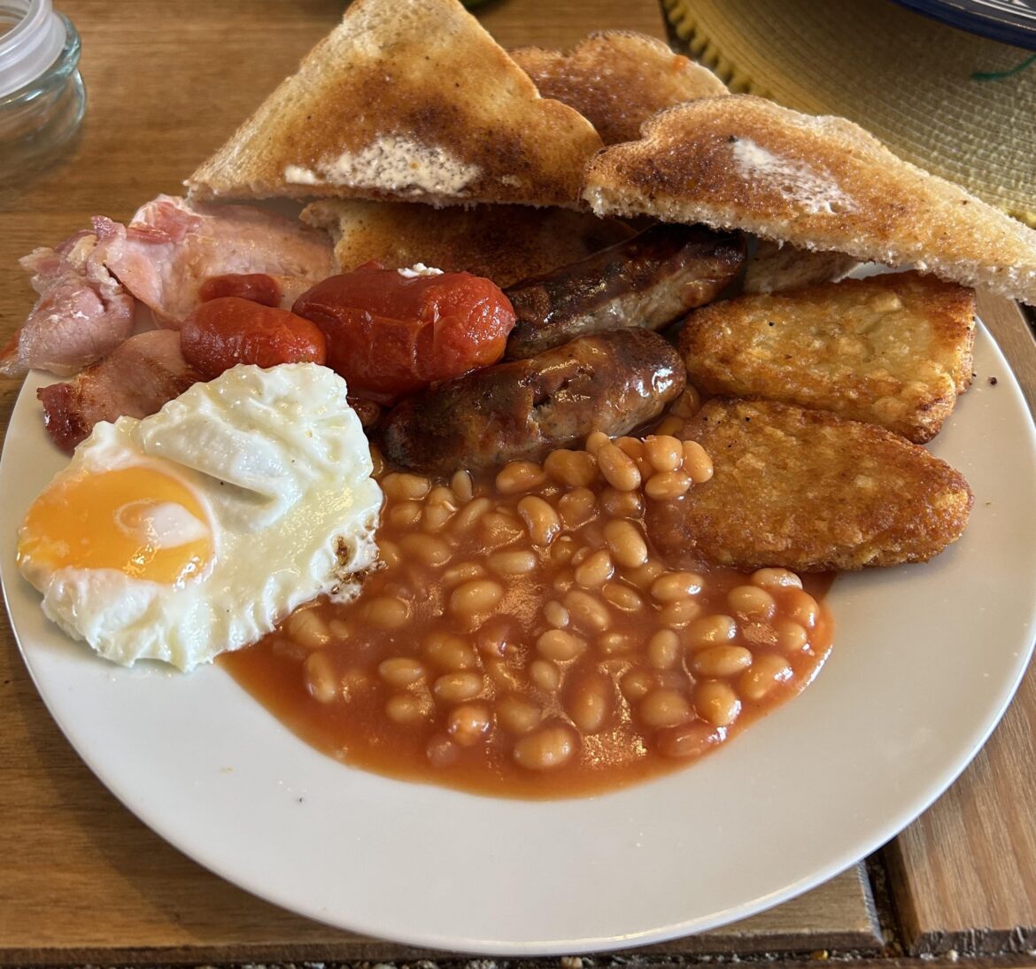 Post festival fry up hitting different