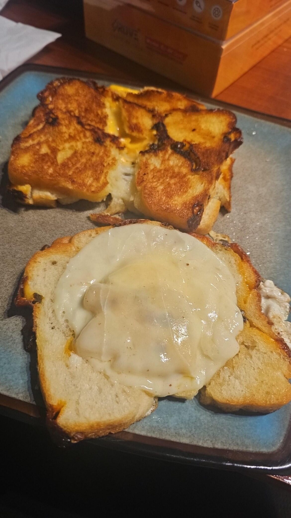 I made grilled cheese for the first time and im very proud