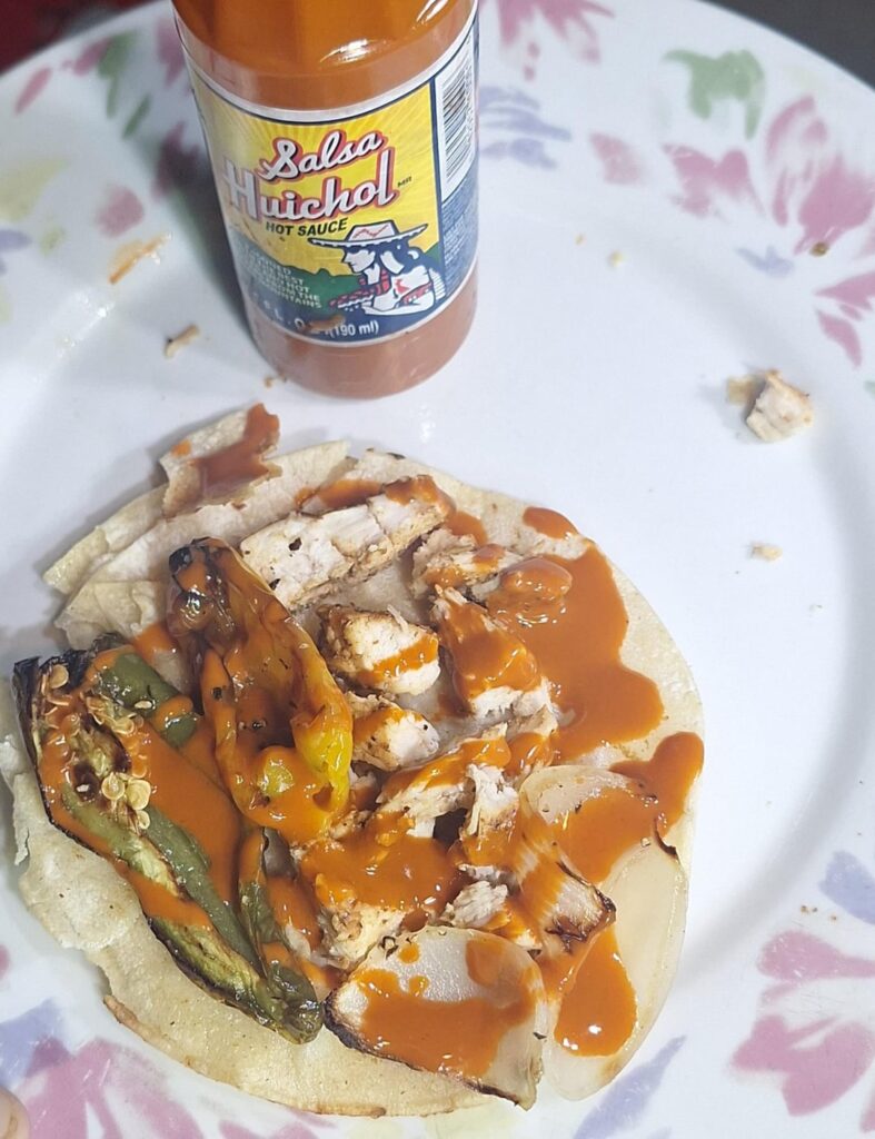 How's my 🐔 taco 🌮