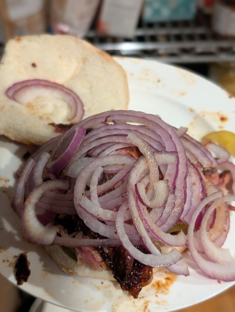 I'm on a diet and on my cheat day i opted for spare rib sandwiches