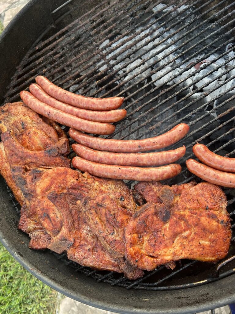 Weber, I use this grill for everything