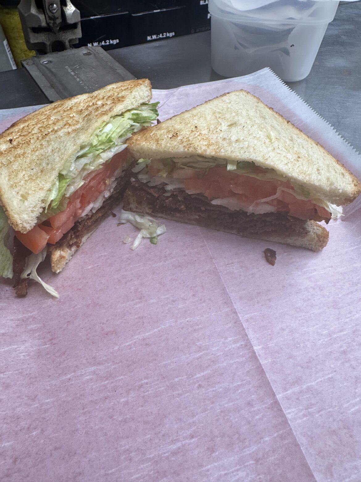 The good ole BOLT I had for lunch today