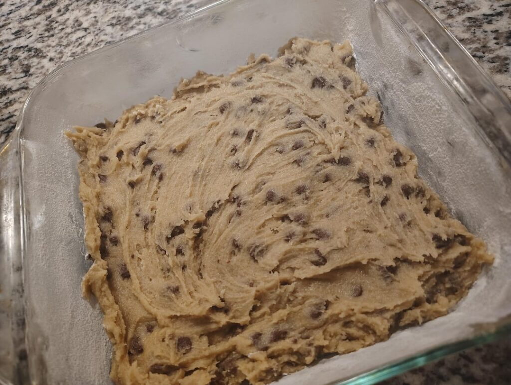 I made Blondies at 5am this morning