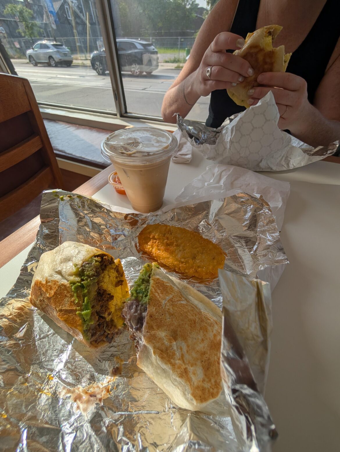 Breakfast burrito Toronto