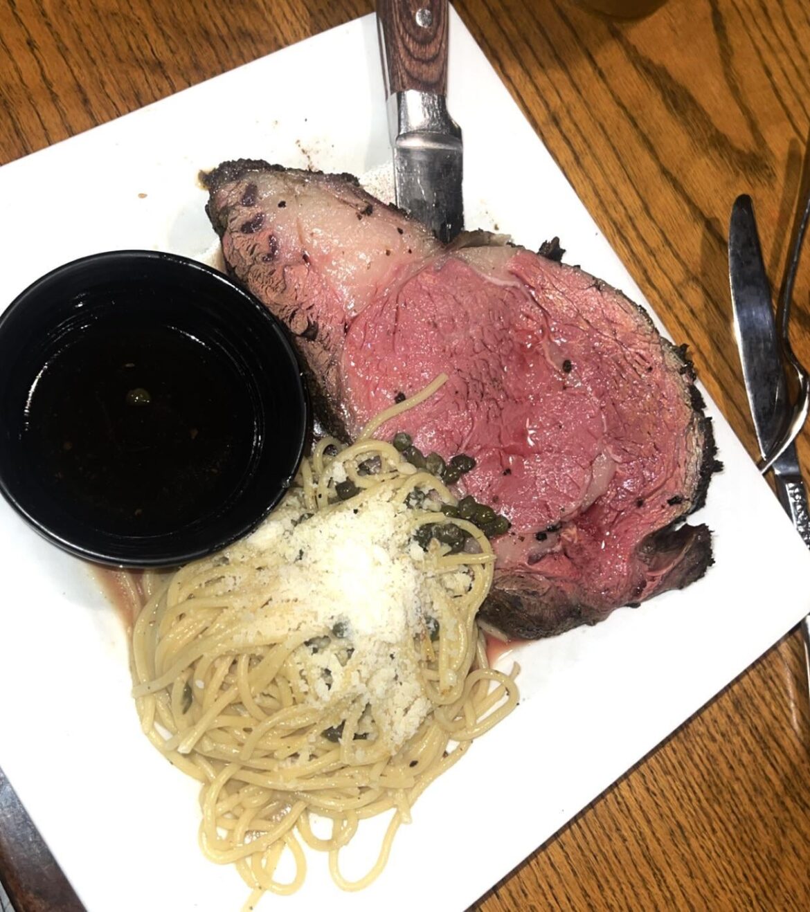 Had to quit going vegan due to some health issues. Went big with my return meal.