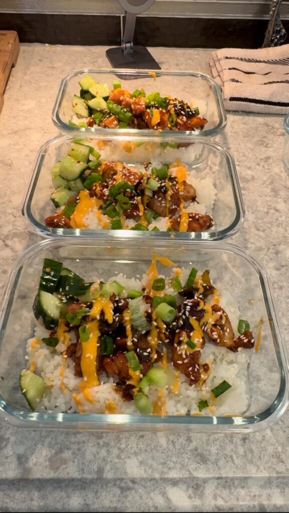 New to meal prep first month