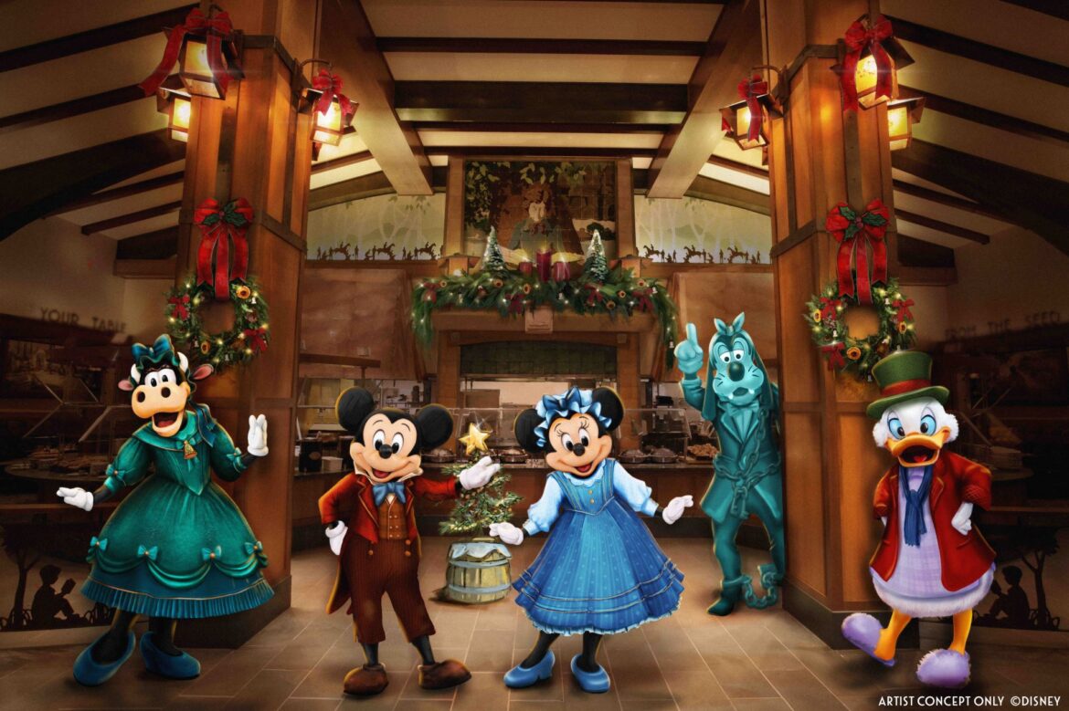 New Mickey’s Christmas Carol Character Meal! New Mickey's Christmas Carol Character Meal!