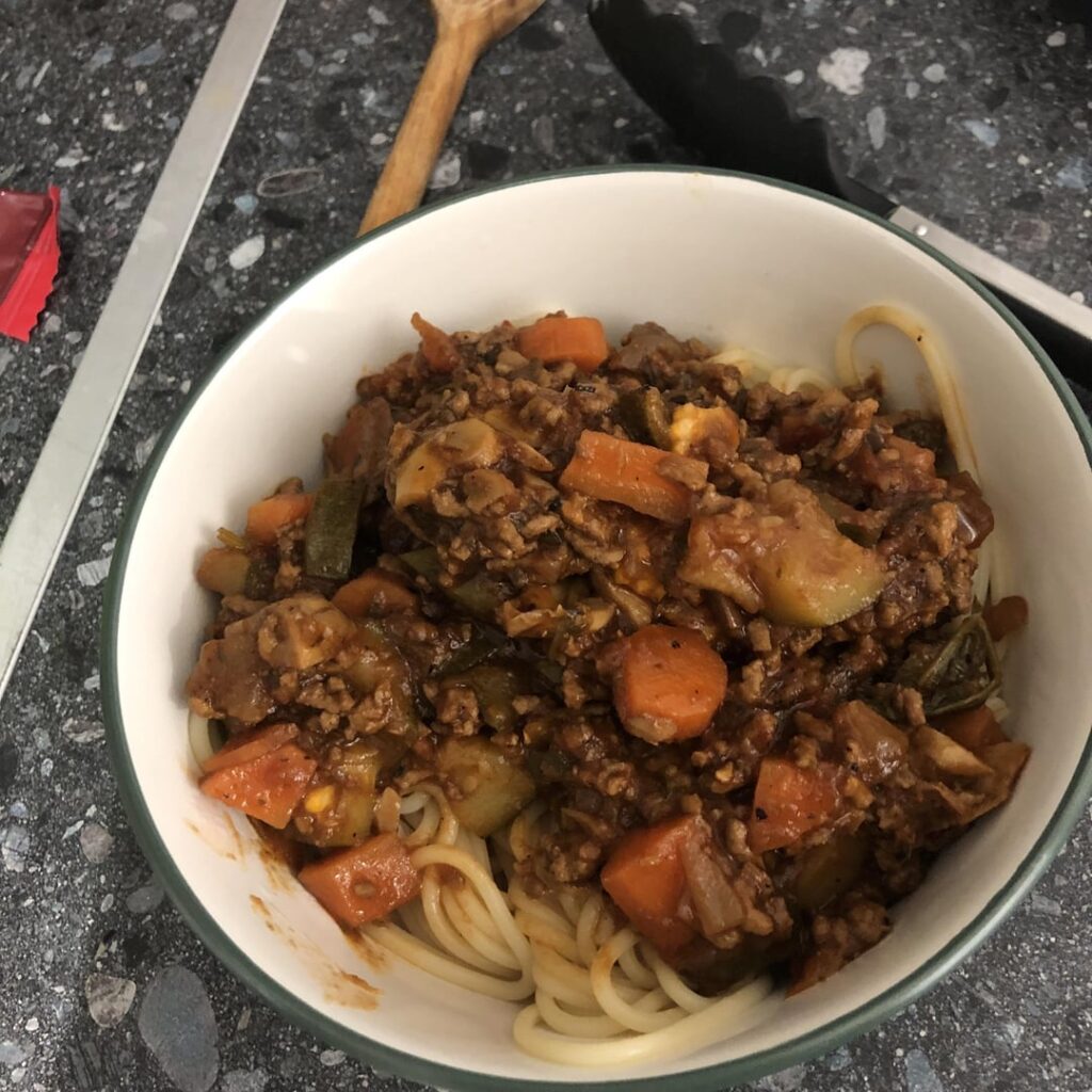 Made my first ever Spaghetti Bolognese last night Made my first ever Spaghetti Bolognese last night