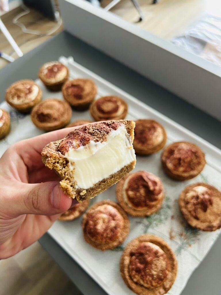 Tiramisu cookie cups