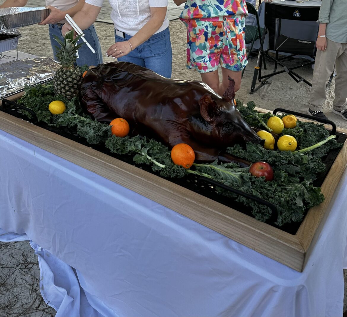 This is Sharon. Sharon did a great service today. She went out honorably and deliciously.