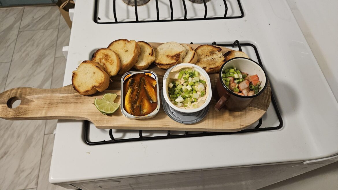 Brand new appartment fish board!