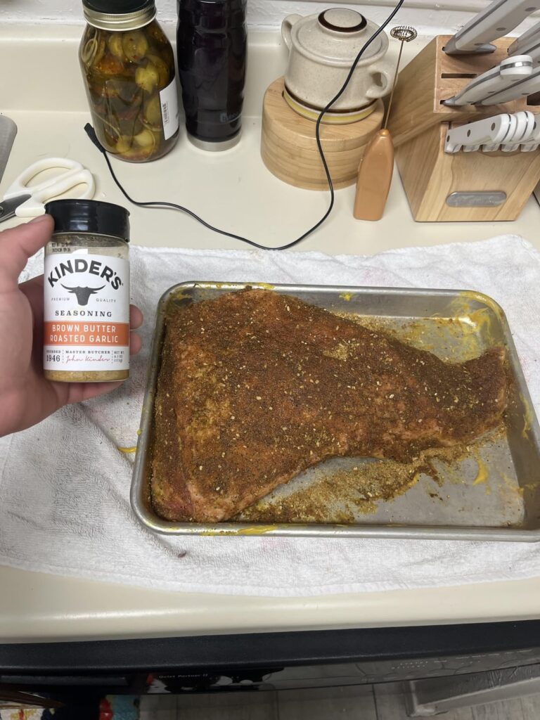 Smoked a Tri Tip for my partner’s grandpa