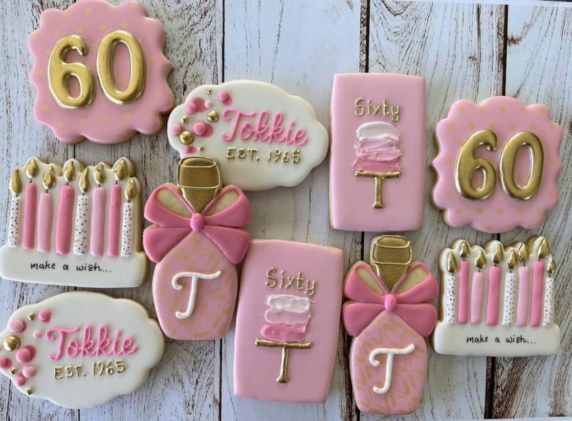 All Vegan cookies for a Milestone Birthday