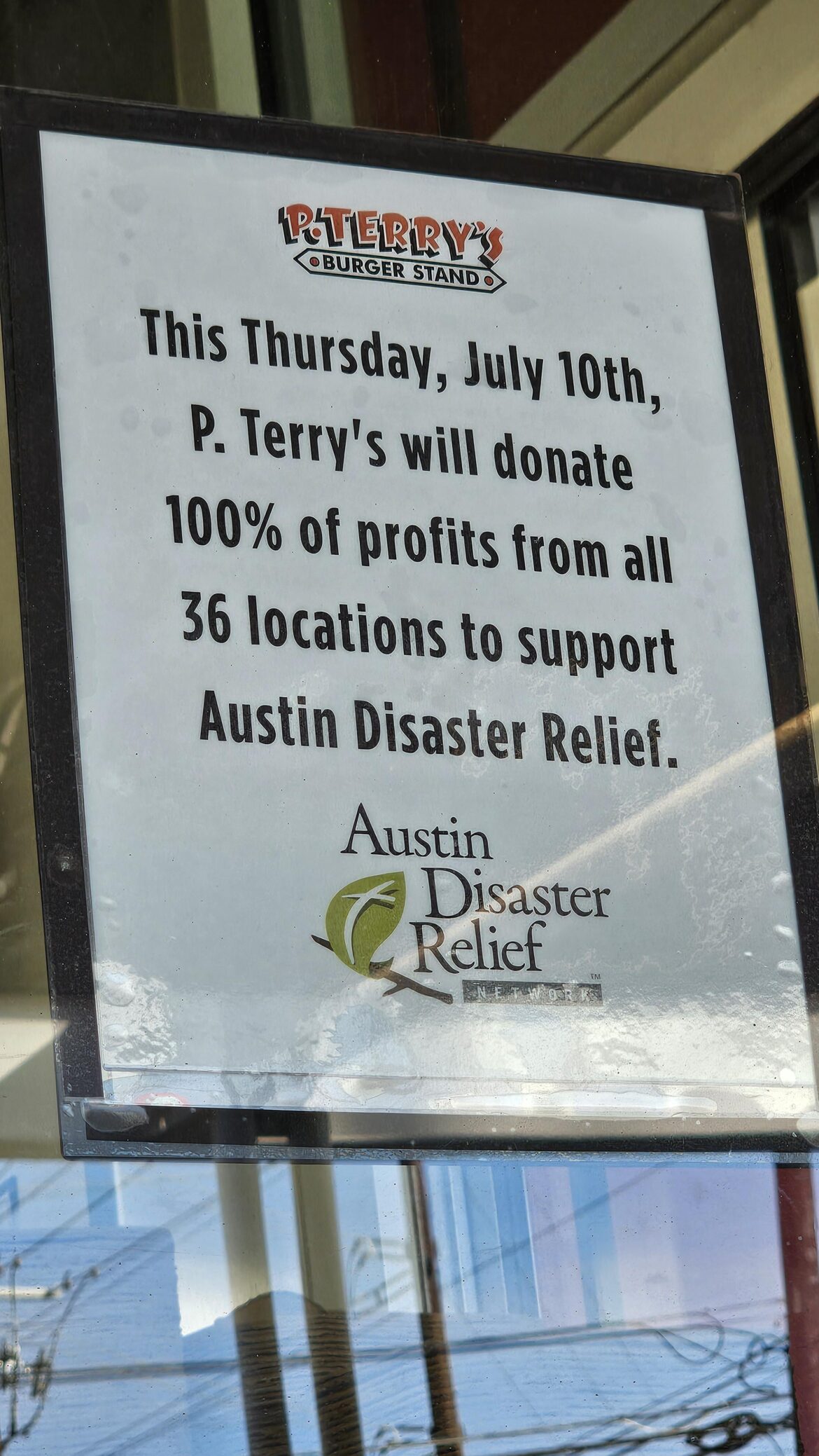 Okay P. Terry's I see you.