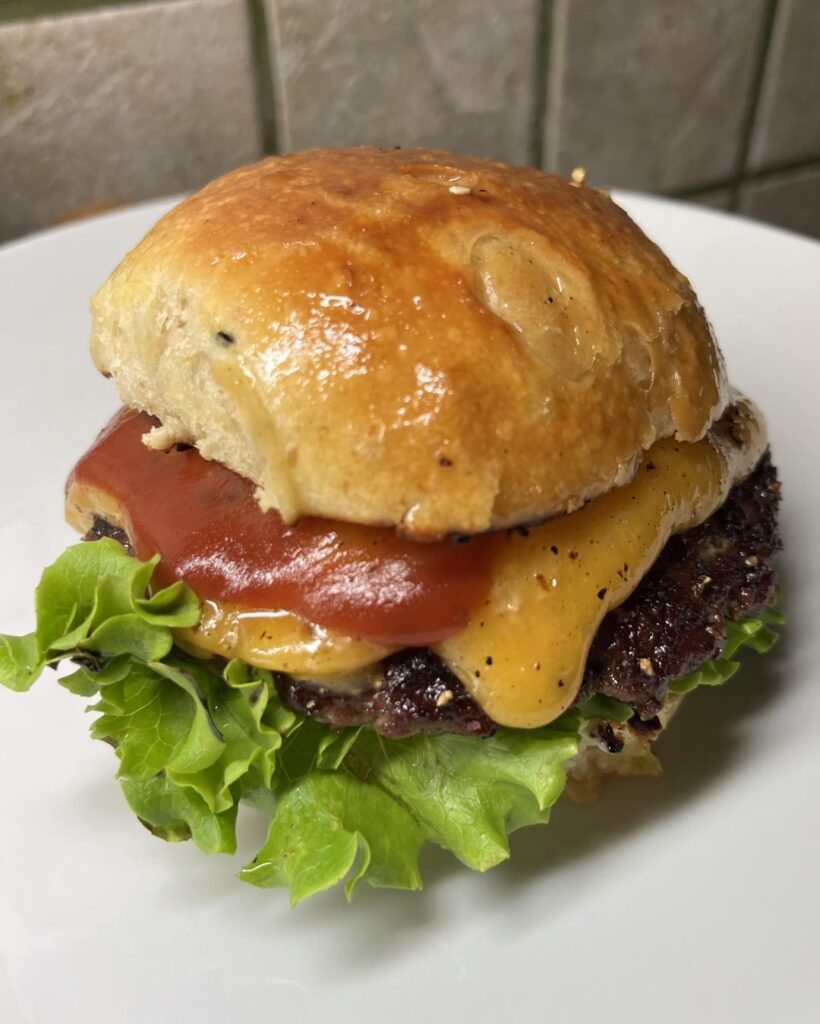 The Big Kahuna cheeseburger with sourdough buns | TFC