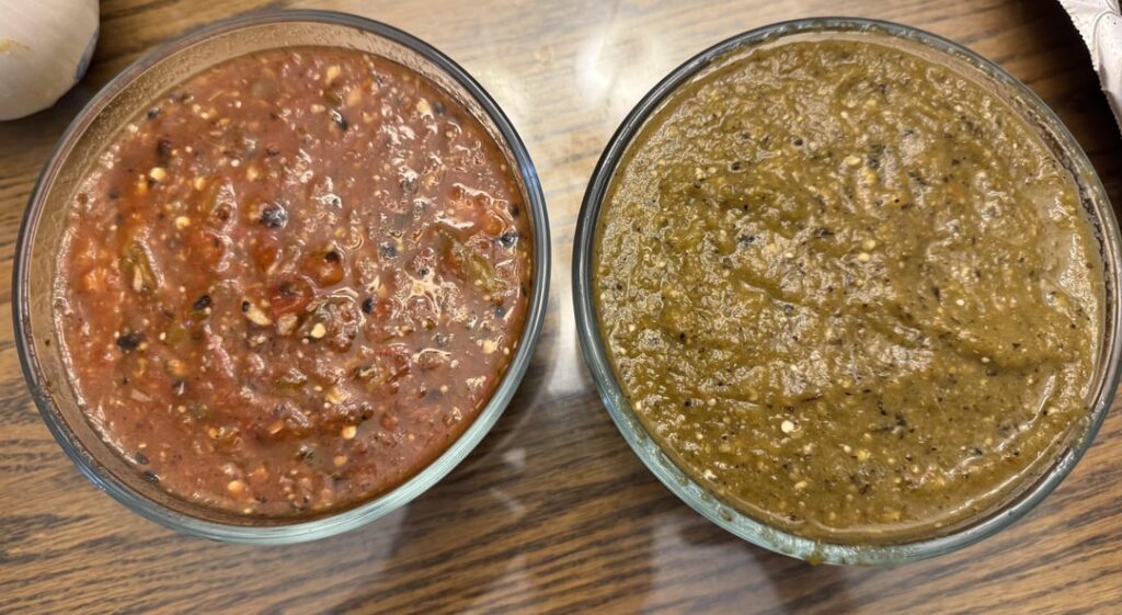 Verde y Roja Tatemada