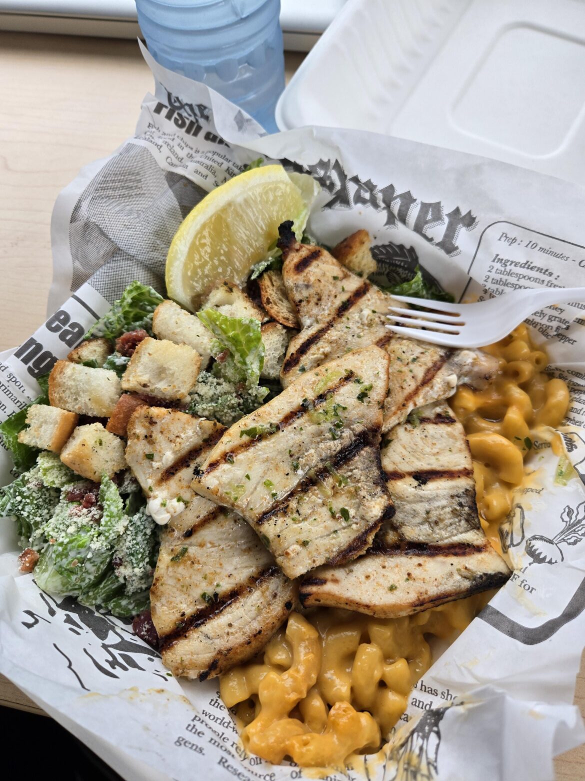 Grilled Swordfish from Buster's Sea Cove in PATH