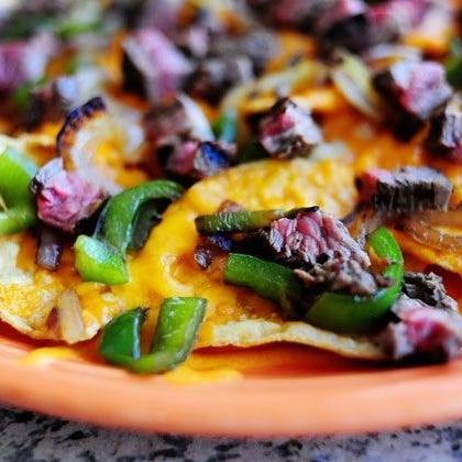 beef fajita nachos