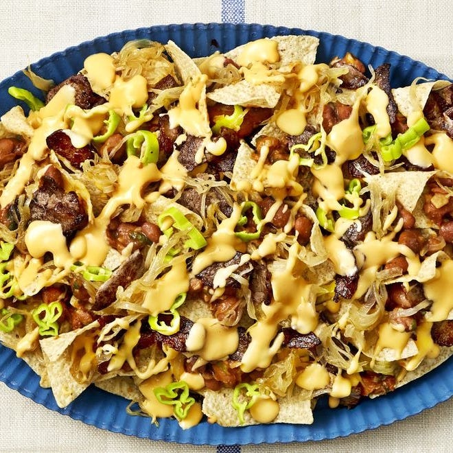 cheesesteak nachos