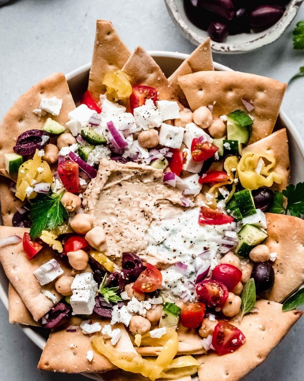 mediterranean nachos