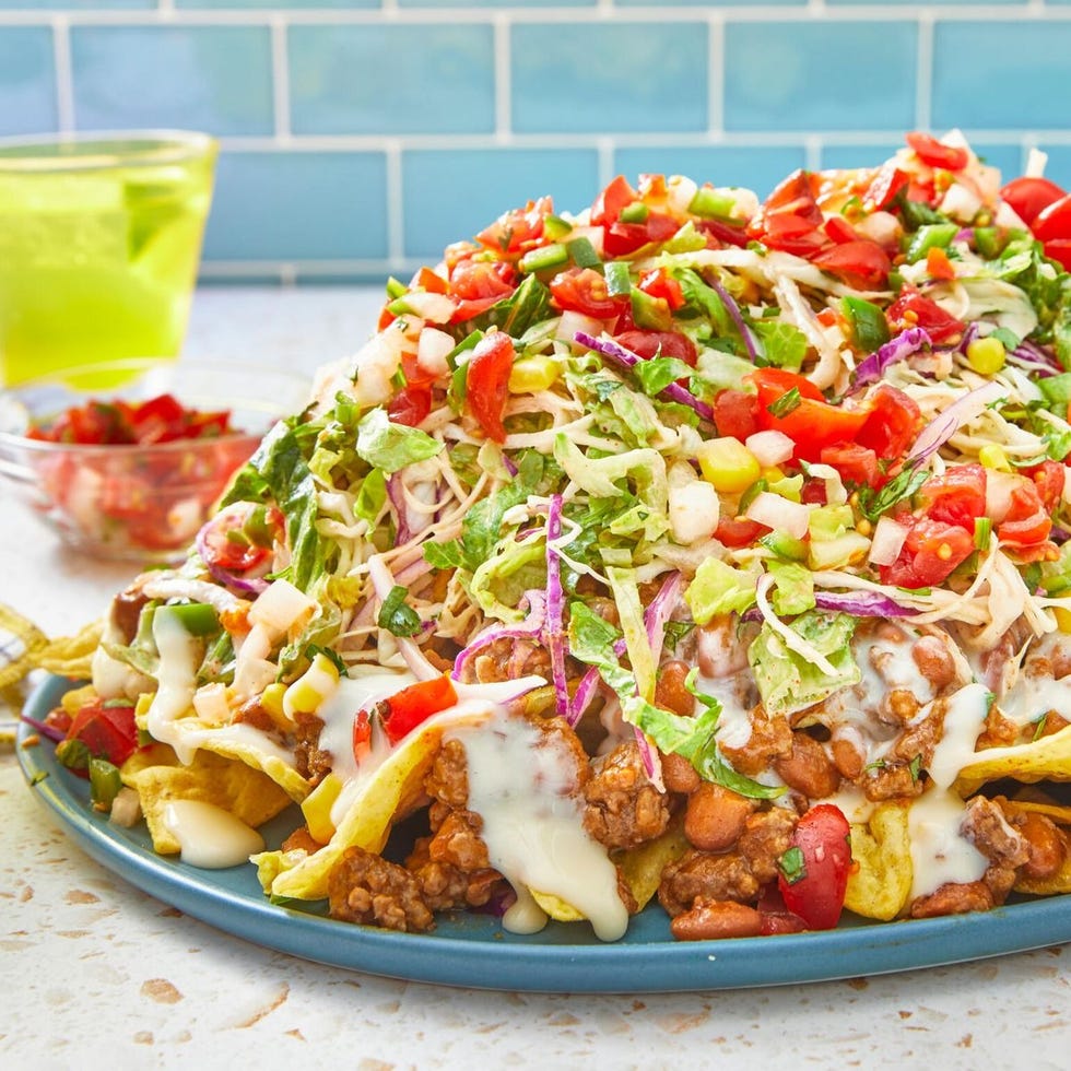 salad nachos