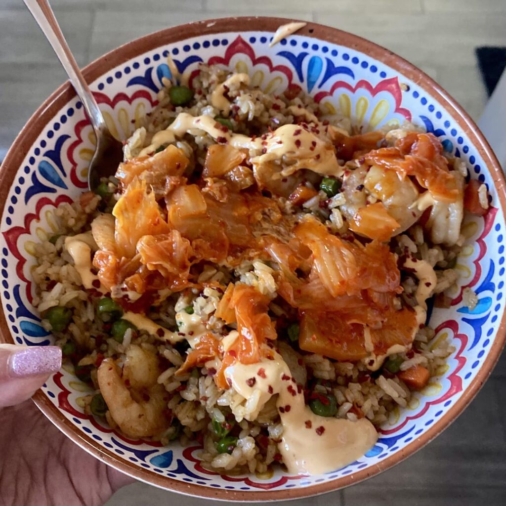 Gochujang Shrimp Fried Rice