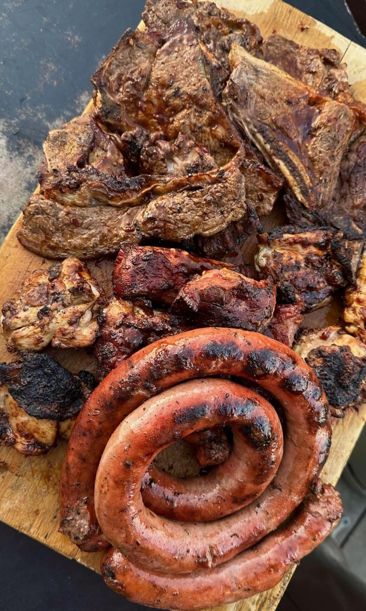 SA Braai Meat Platter.