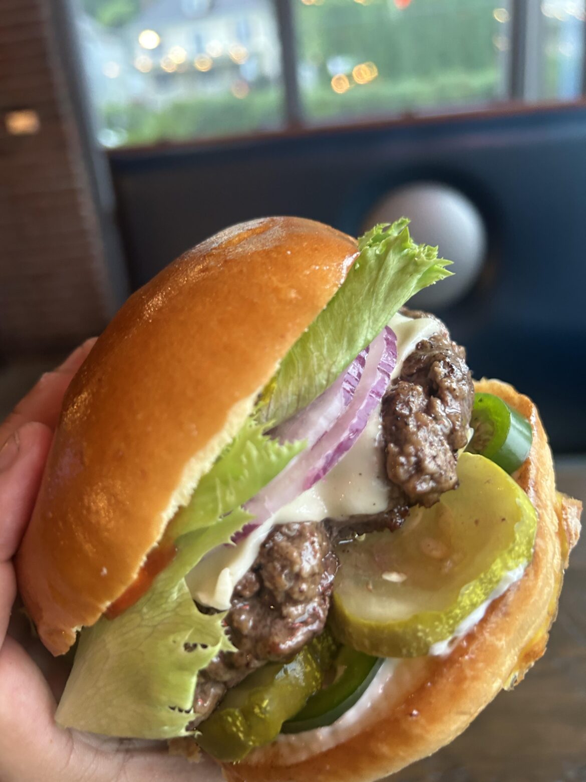 Made myself a burger at work