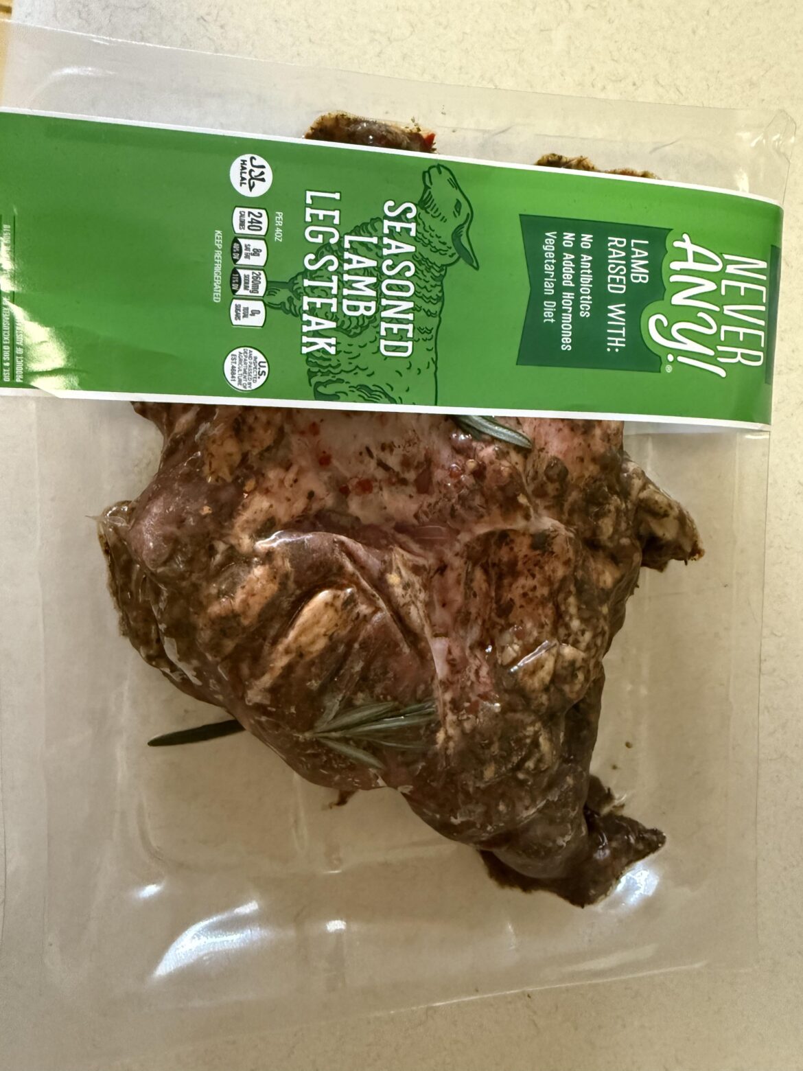 Best temp and time for Lamb Leg Steaks