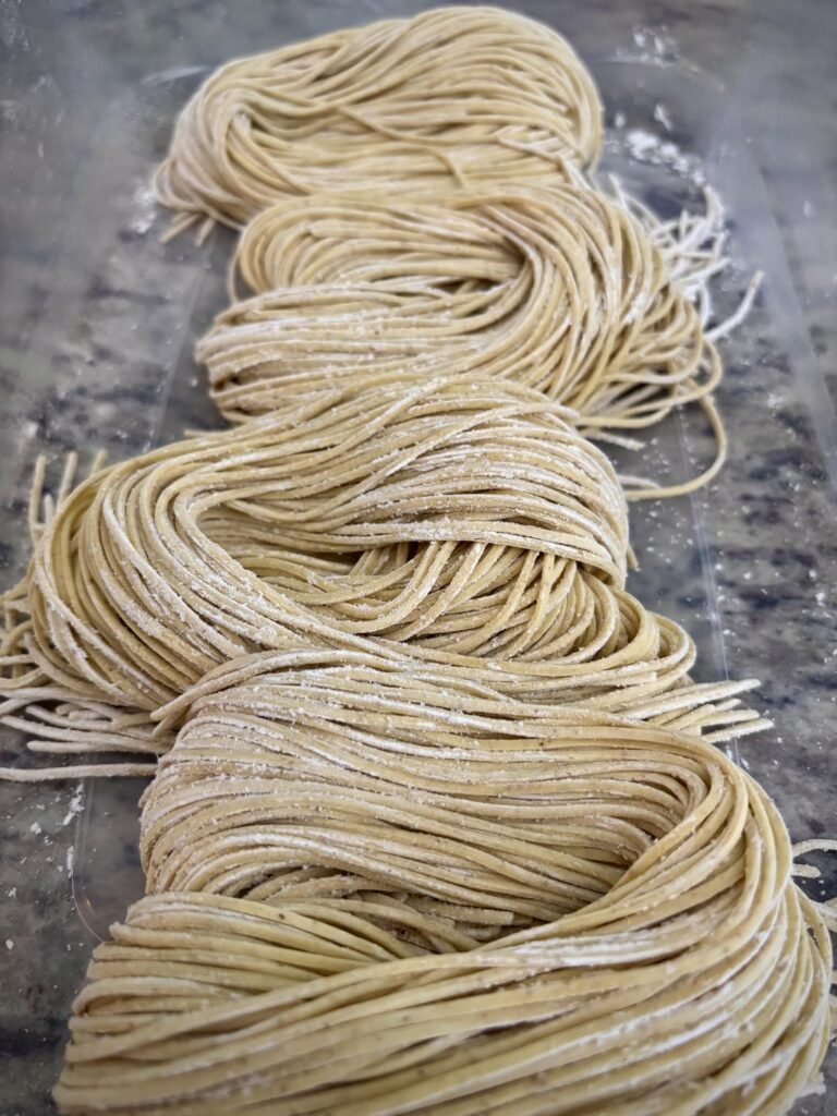 Nothing beats fresh noodles!