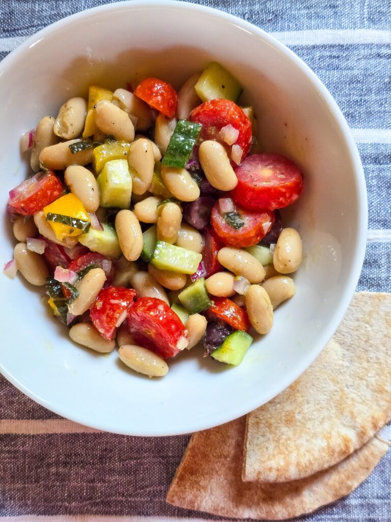 Half a cup of beans a day