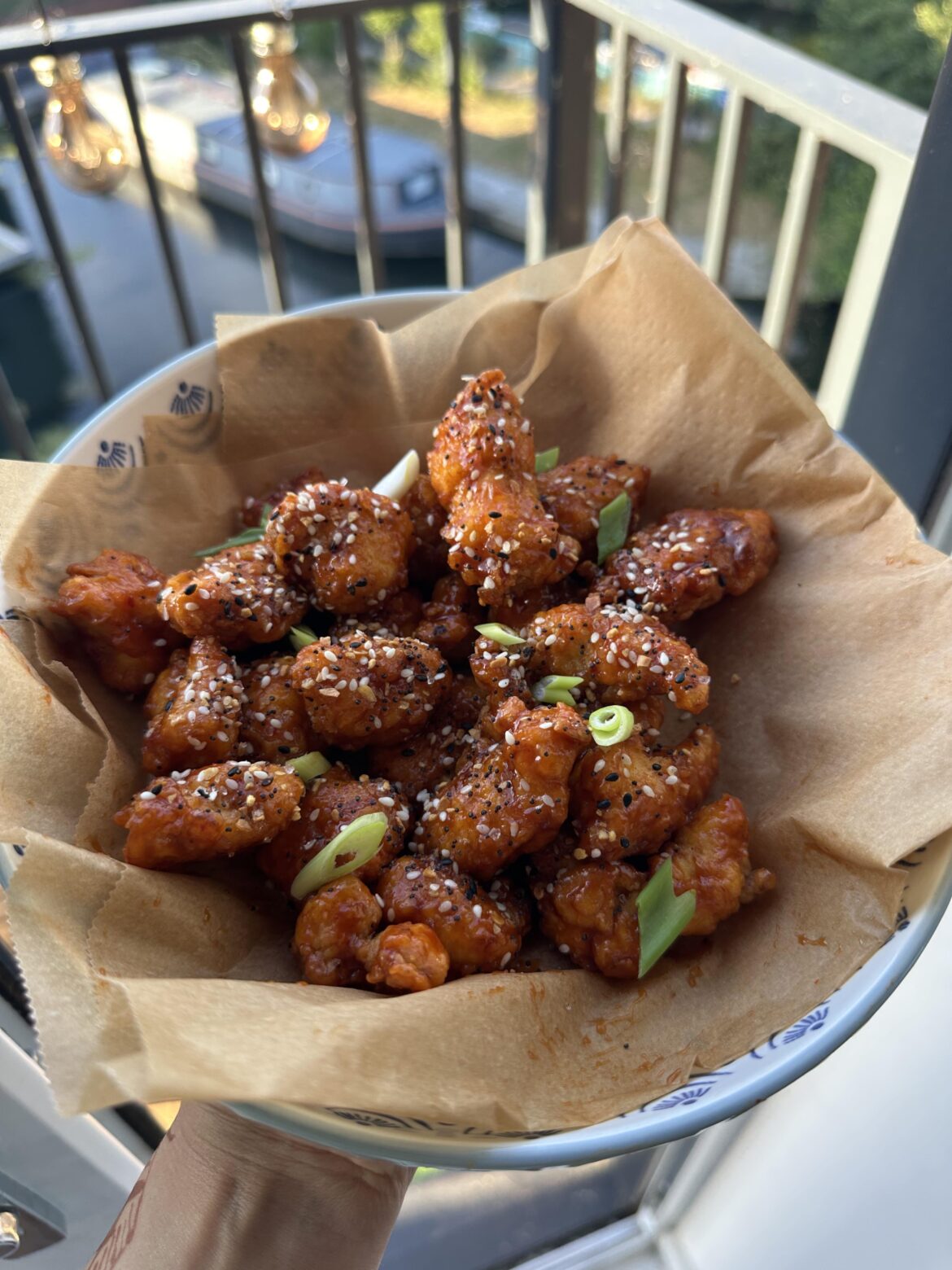 Fried chicken popcorn