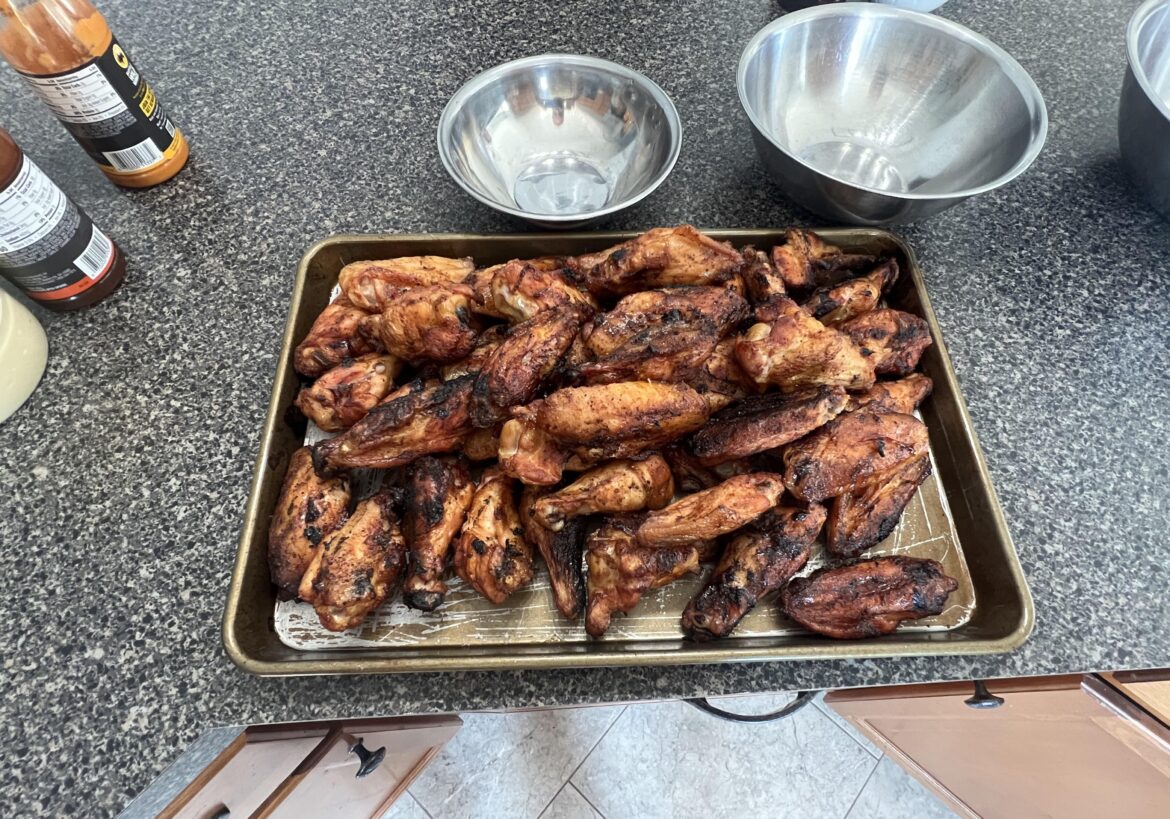 Just pulled em off the smoker. Happy 4th!