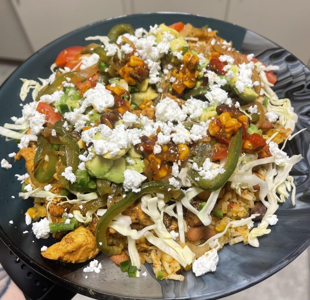 Massive Mexican bowl 😋