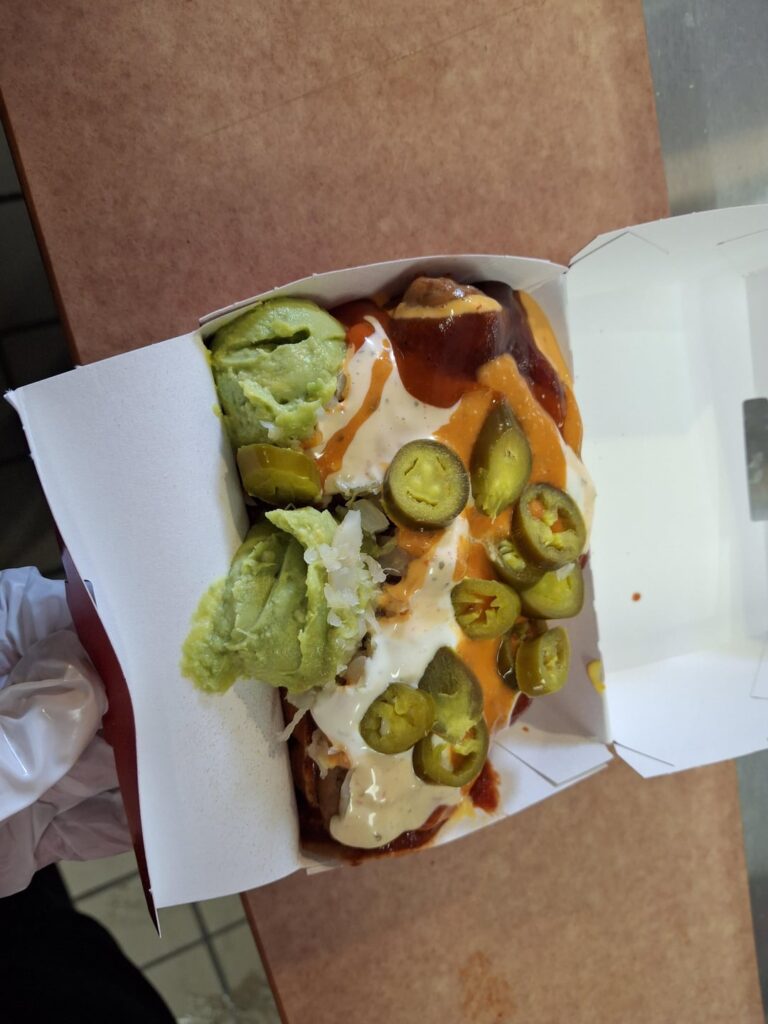 This got ordered at my work. Absoloutely disgusting.