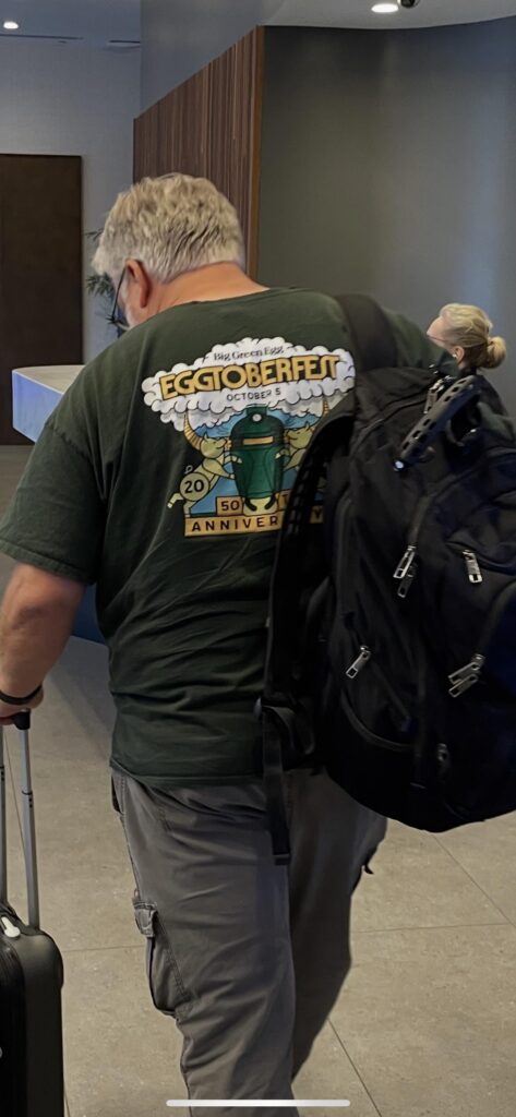 Egg-head Spotted at the Philadelphia Airport.