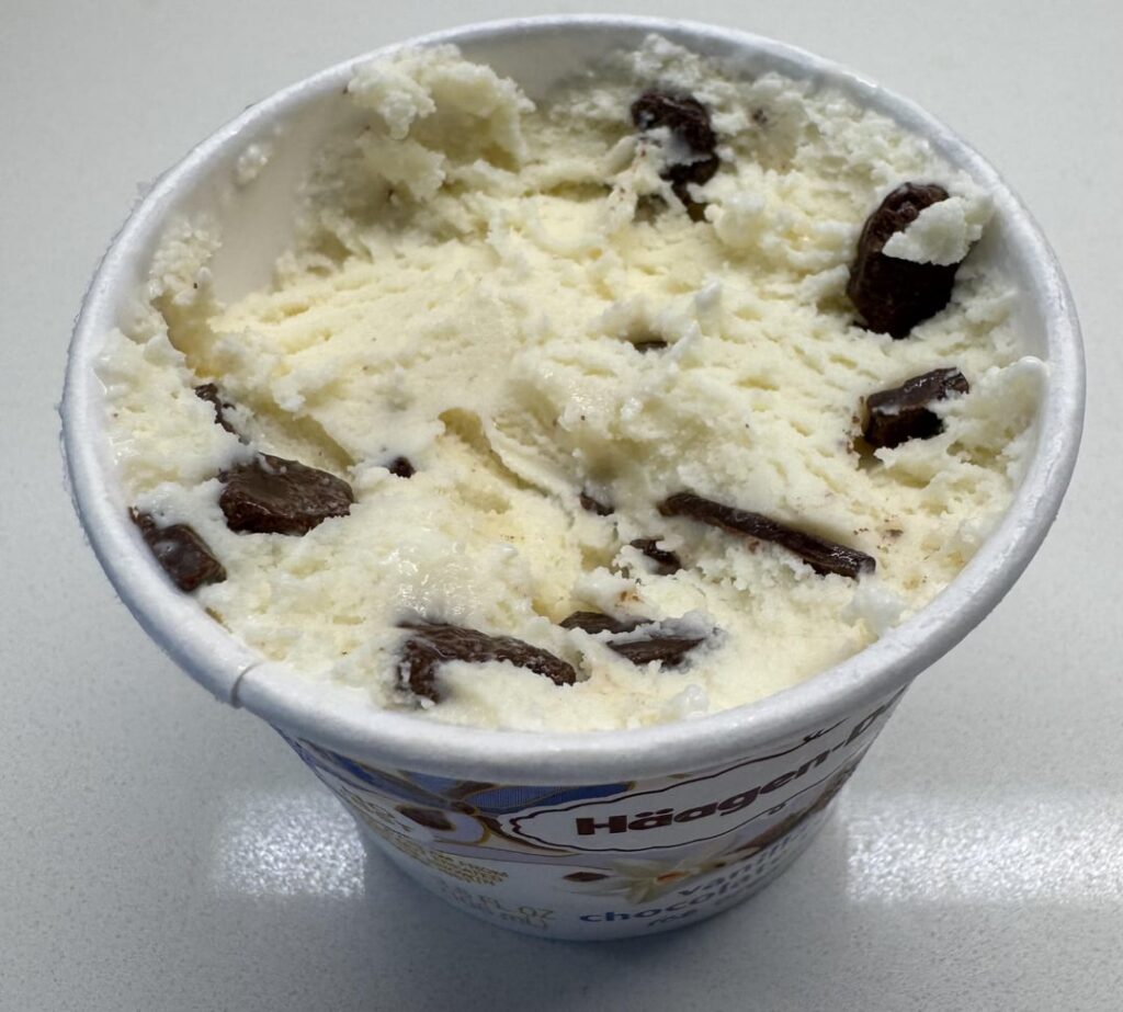 Haagen-Dazs Vanilla Chocolate Chip
