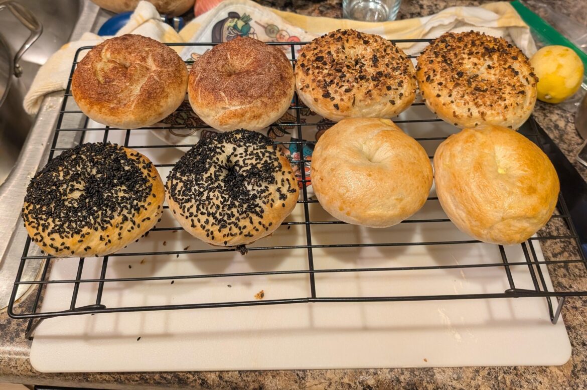 First time making bagels