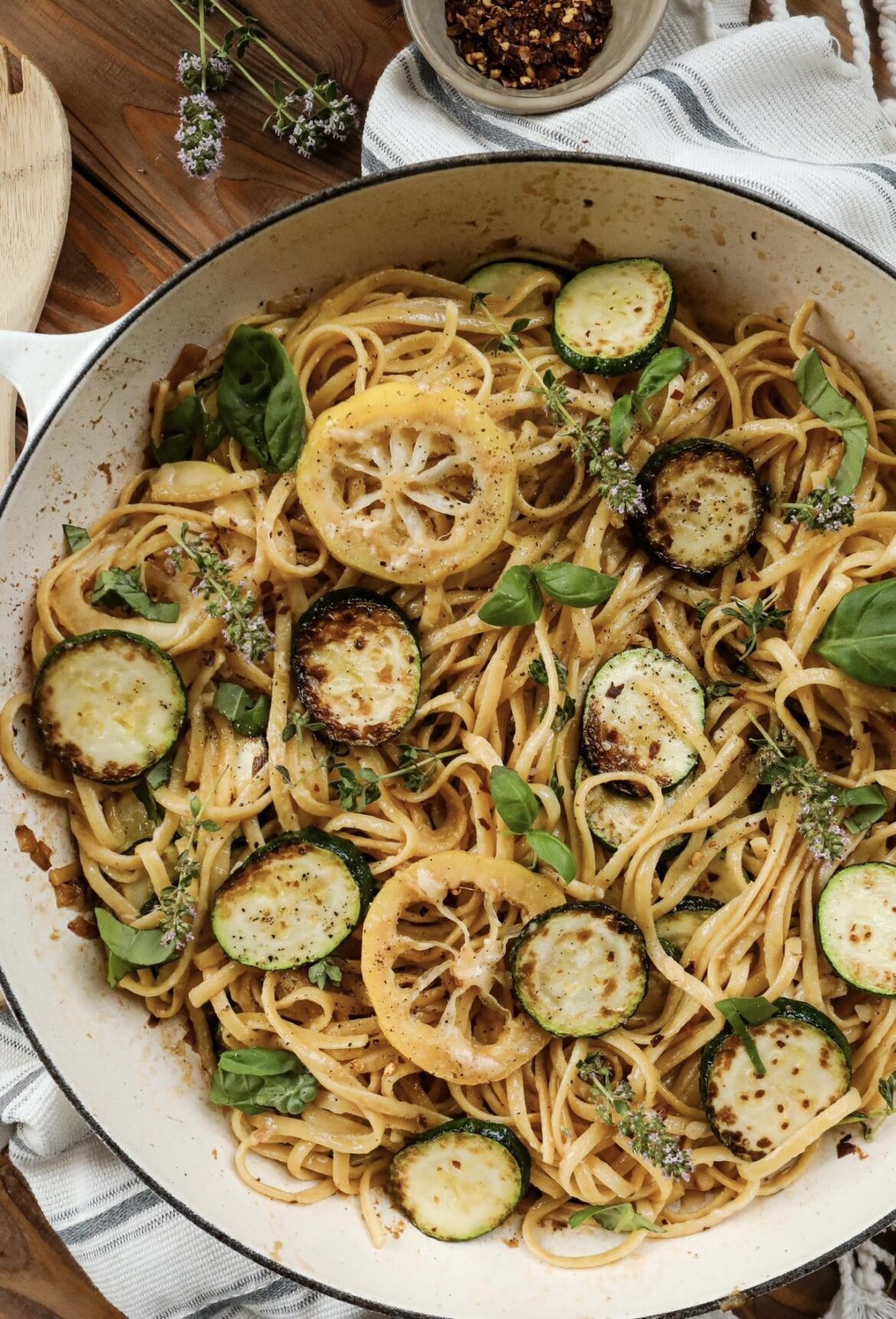 Lemon & Zucchini Pasta