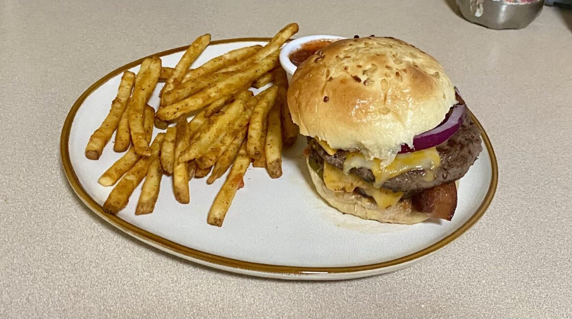 Double cheese for dinner