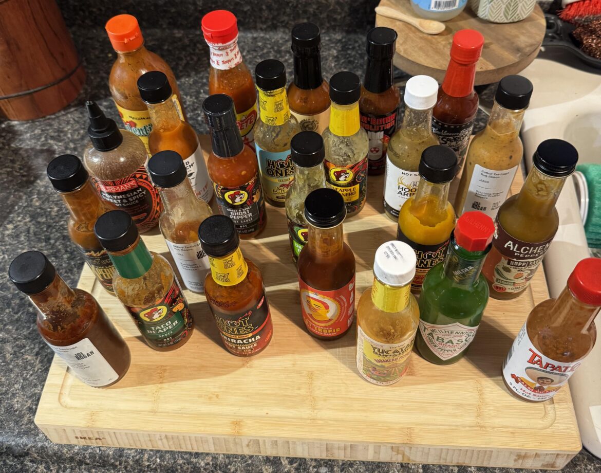 This is one shelf of my fridge door