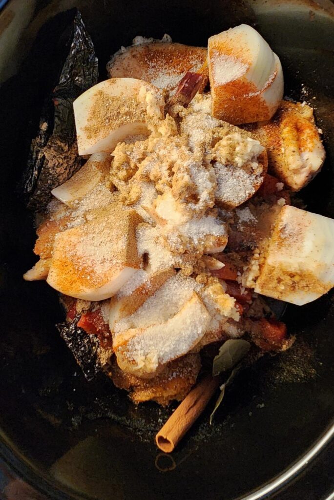 Made (chicken) birria for the first time