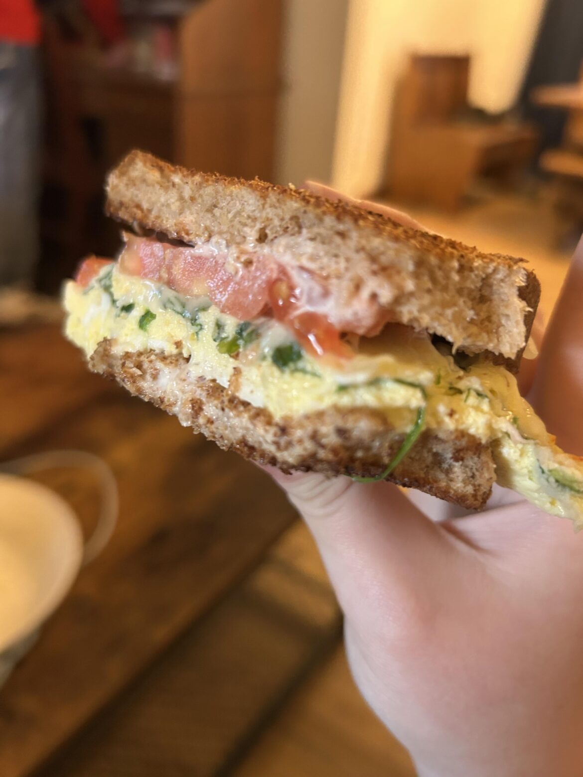 Another egg sandwich