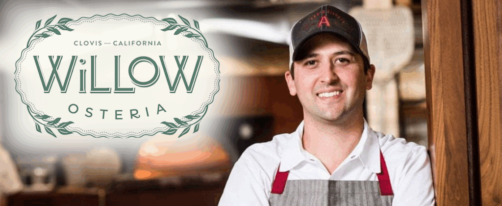 Fresno restaurateur Jimmy Pardini embarks to Clovis with new Italian concept, Willow Osteria man with a restaurant logo