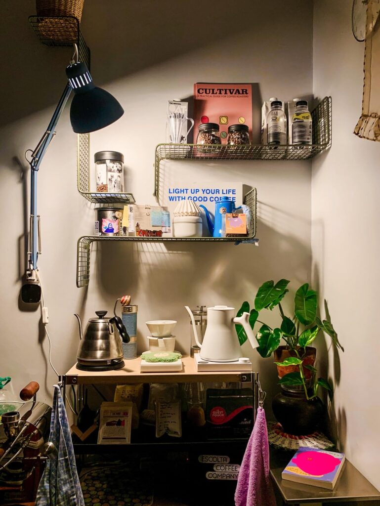 Our little coffee corner ☕