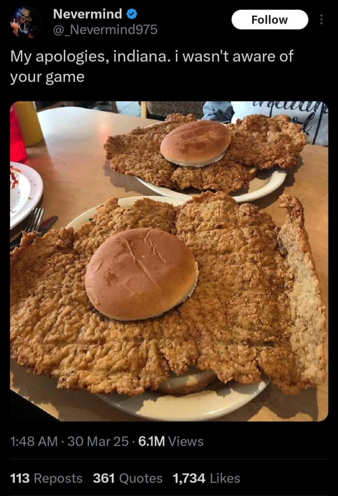 Stupid on a burger bun