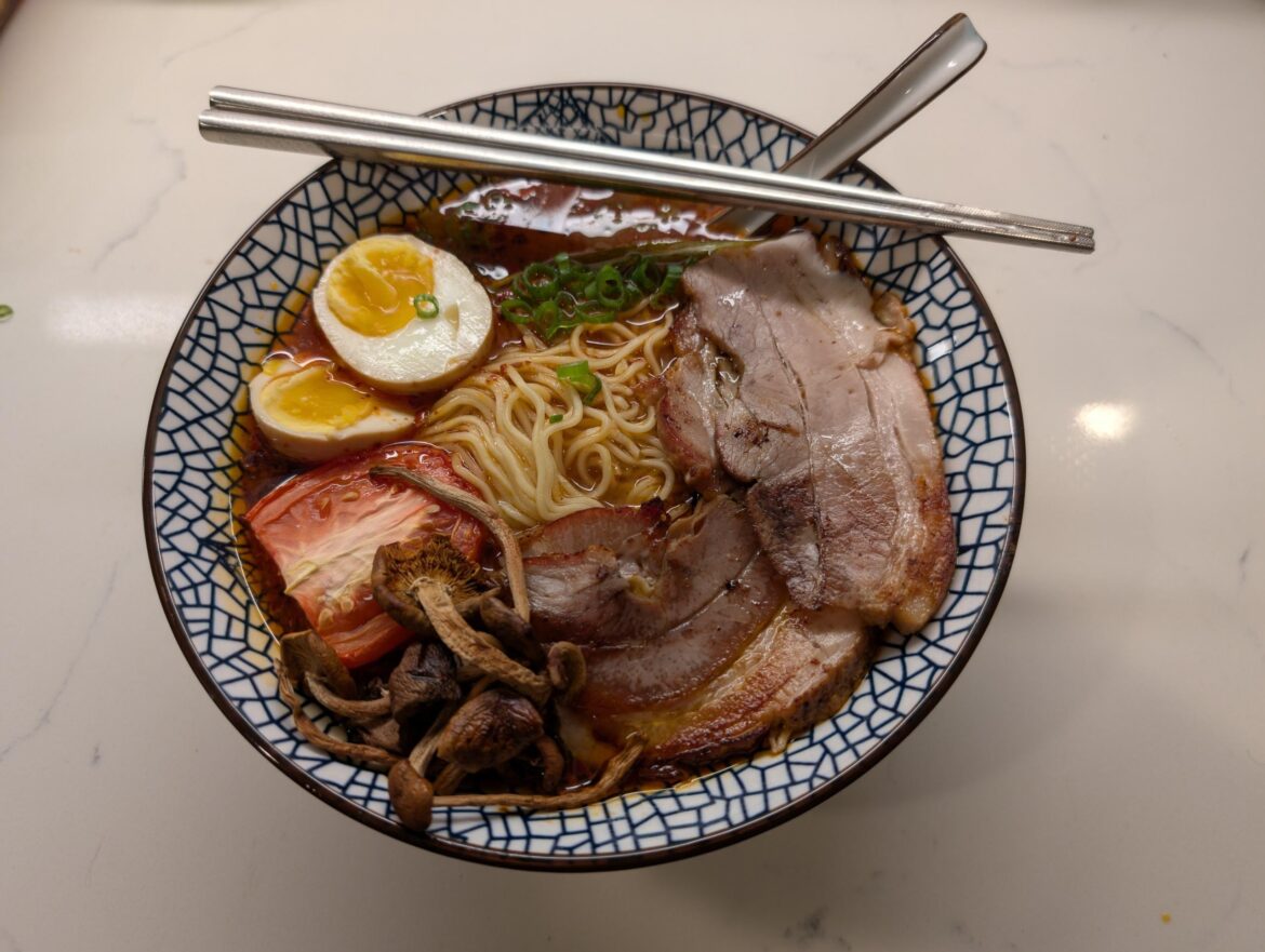 I was really happy with how everything turned out on this bowl